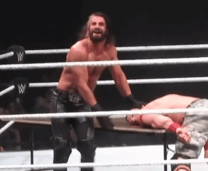 all-day-i-dream-about-seth:  stellarollins:  Babe has lost it…(x)  OMG! What did