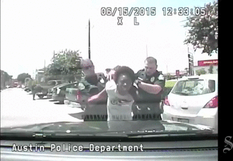lachatterbox:  4mysquad:    Texas police officer slams 112-pound black woman to the