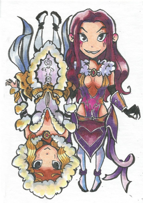 Did These Little Cutesy Chibis By Request. 