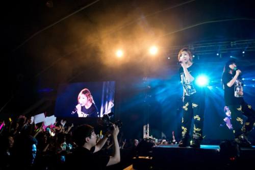 [OFFICIAL] 140807 2NE1 in Myanmar, GALAXY Stage Source: Samsung Myanmar’s facebook