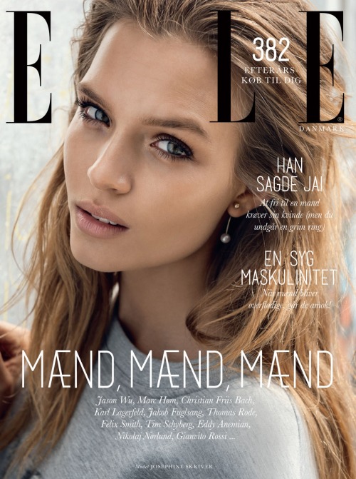 chanelbagsandcigarettedrags:Elle Magazine Denmark