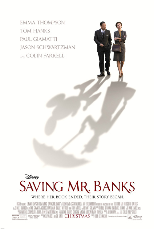 clemsfilmdiary: Saving Mr. Banks (2013, John Lee Hancock)5/25/22