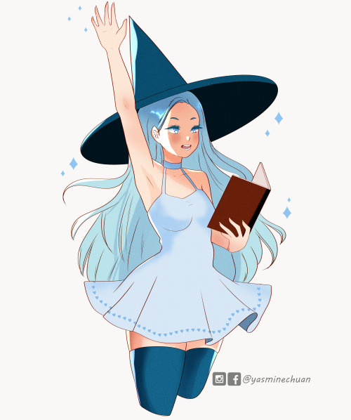 i enjoy drawing witches