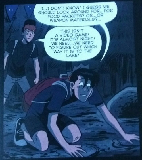 demisexualnathanvuornos: Canon Aces 4b/?: Jughead Jones in Jughead #7+#8 [Chip Zdarsky &amp; Der