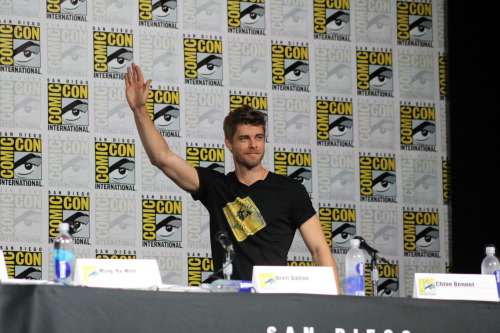 wackierthanacoconut: Comic Con 2015 10th of JulyAgents of Shield Panel*Please credit if used*