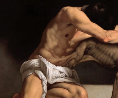 aqua-regia009: L'ala nera o Il tocco dell'angelo by Roberto Ferri