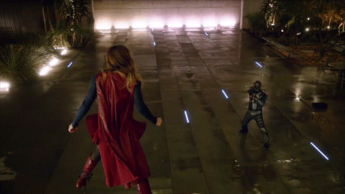 Spreadeagle suspension for Supergirl!