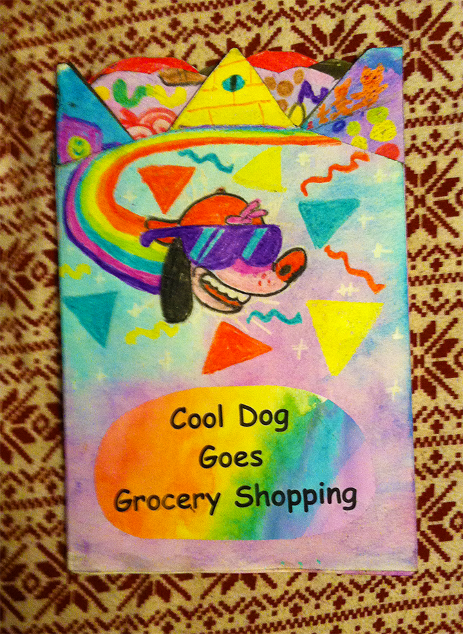 rasputins-gold:  kidz book i made for my Teaching Art at the Elementary Level final