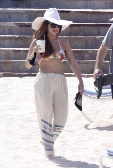 ladyxgaga:  Lady Gaga in Mexico today. 