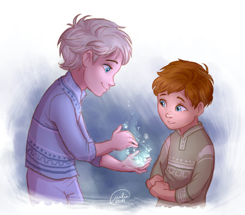 shybowtie:princess-anna-sexual:princepeterwolf:Genderbent Frozen by JuliaTHIS IS SO ADORABLE DO YOU 