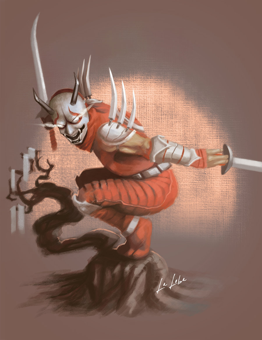thekawaiiod:  Blood Moon Shen - League of Legends by ~valery-wolfheart