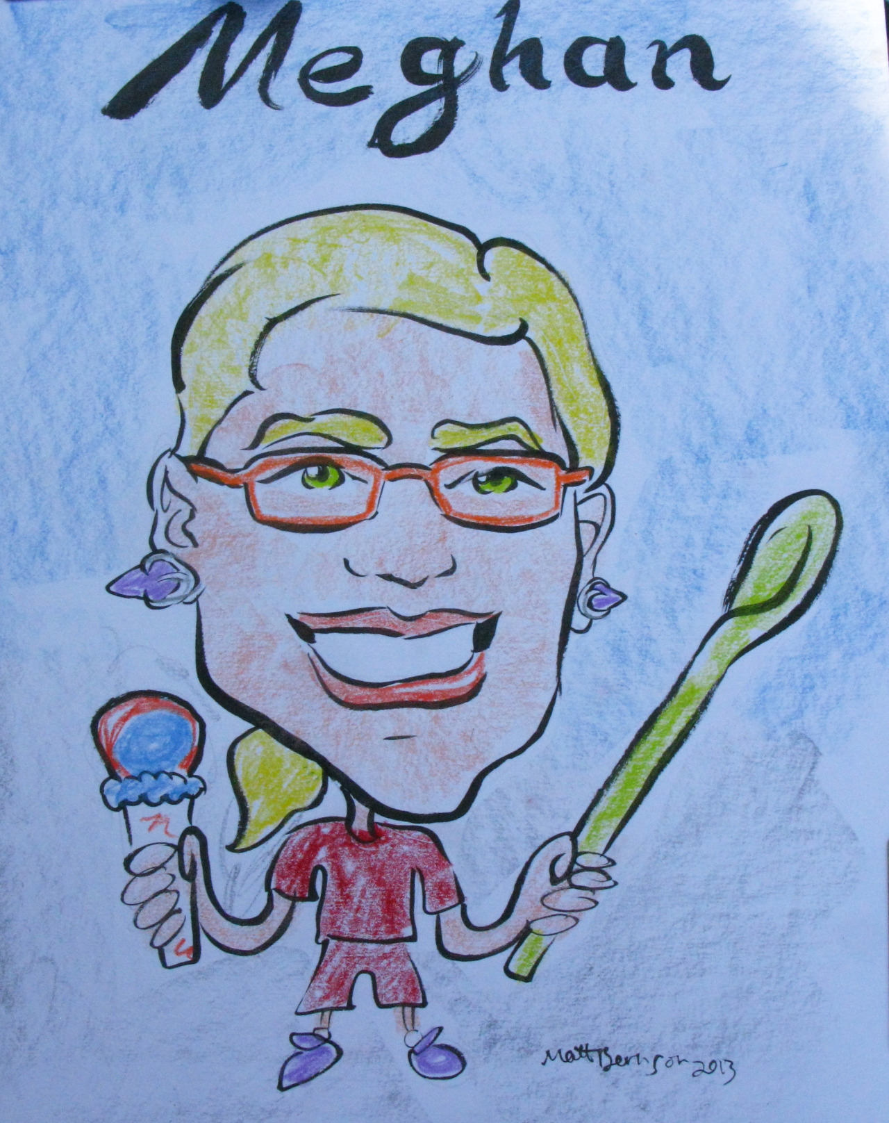 More caricatures from my time at Dairy Delight