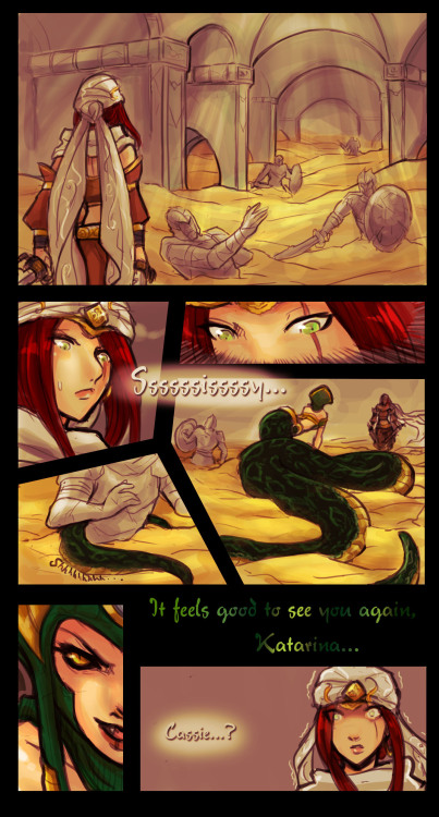 a-sneaky-red-head: A short comic I’m working on. This will more or less be my headcanon over n