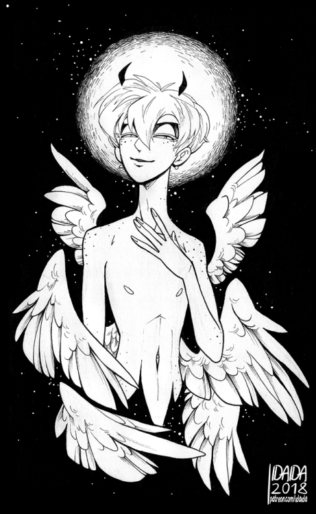 idaida: Angel Inktober 2018  ______________________________________________________________ Pat