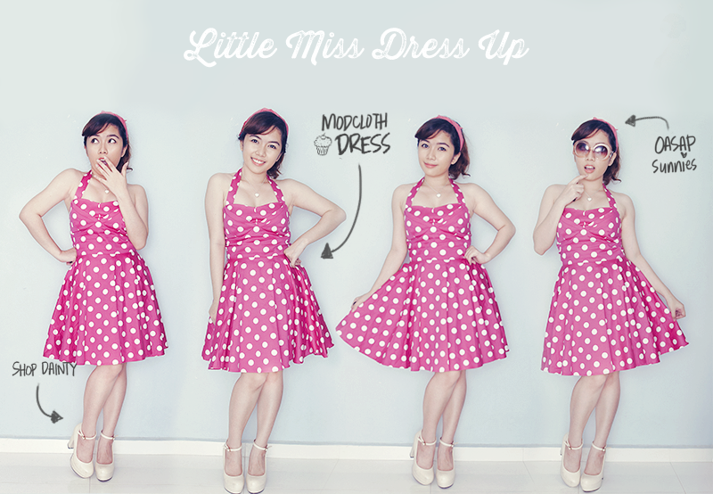 Little Miss Dress Up: Love, Miss Retro Here’s the full outfit shot of the dress I was wearing in my recent ~ s e l f i e s ~. I love this dress so much that I’ve decided that this will be my outfit for my birthday (exactly a month from now… excited...