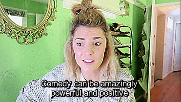 The Internet and youtube have their faults but people like Grace Helbig, and the messages she gives, make it so abundantly worth it.