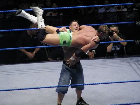 rwfan11:  Billy Gunn and Cena in a sexy showdown 