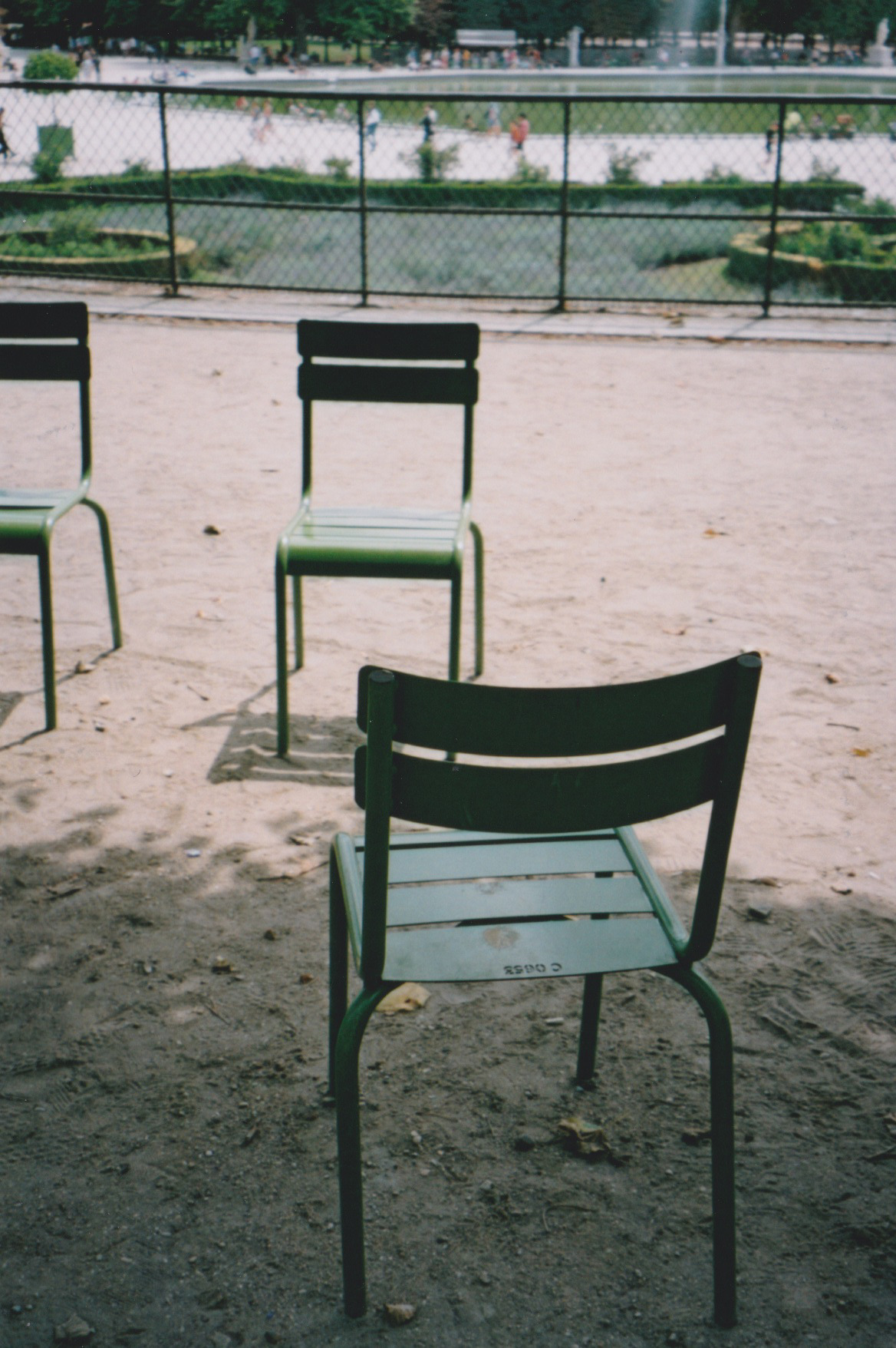 iconic chairs, why don’t they believe in grass?