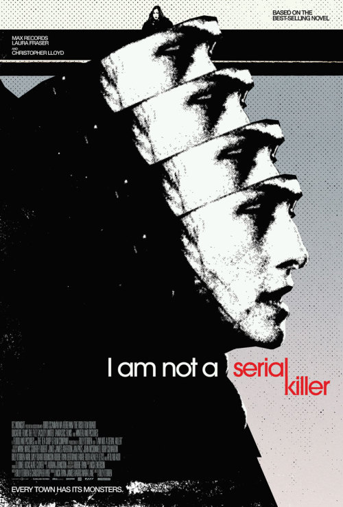 movieposteroftheday: US one sheet for I AM NOT A SERIAL KILLER (Billy O’Brien, USA, 2016)Designer: M