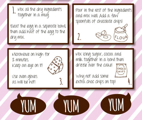 DIY Mug Cakes Infographic from Prinster.Have you ever noticed long vertical posts on Tumblr are blur