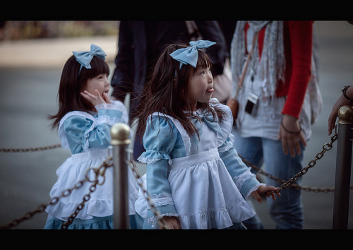 zerudaswonderland: Little Japanese princess x 2 by Kaip Kine on Flickr.