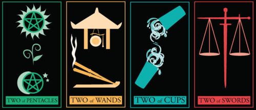 Tarot Card Designs. Been Working On These For About A Month Now.