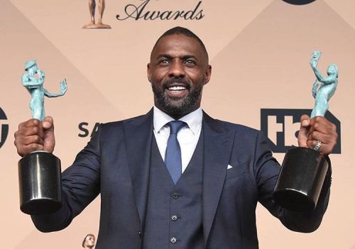 Why does this offend PEOPLE Congrats too one of OUR best actors today.#idriselba #sagawards #luther 
