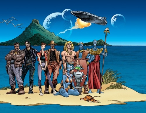 If you can, pick up Thierry Cailleteau’s 1980s adventure/scifi comic, Aquablue, about an ocean plane