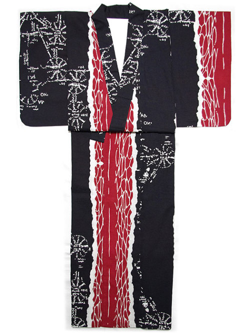 Sleek Rumi Rock “Evangelion” unisex yukata (I really like the last one: so dynamic!)