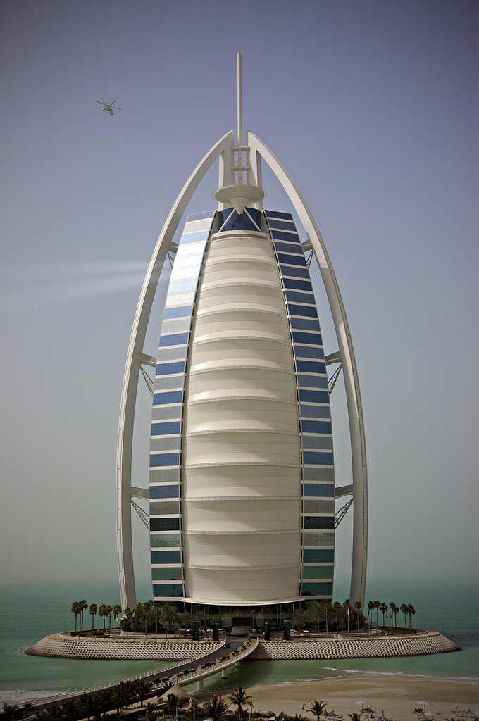 architectureland:  Burj Al Arab is a Luxury hotel located in Dubai, United Arab