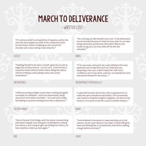 yayster-emblem: Thrilled to reveal our artist and writer lists for March to Deliverance, a zine focu