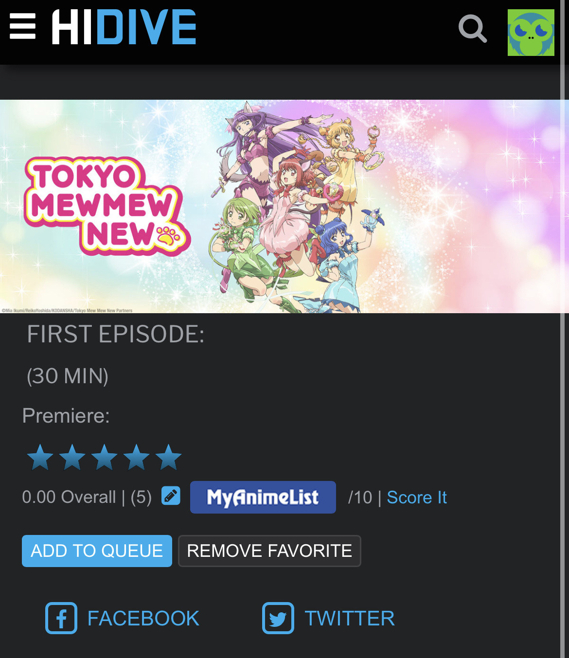 Stream TOKYO MEW MEW NEW on HIDIVE