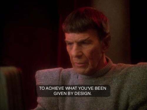 weirdtrek:Data: Always there to put your problems in perspective.