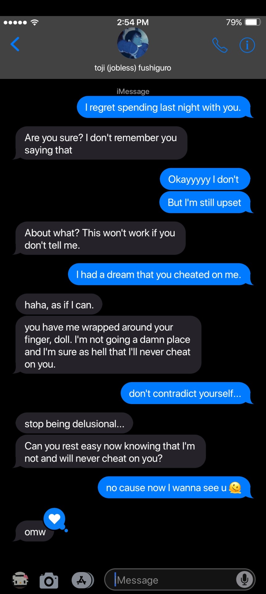 Having A Bad Dream!