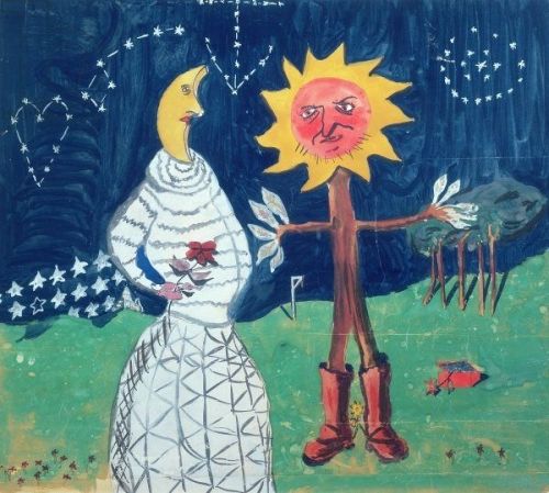 magictransistor: Robert Desnos. Sun and Moon. 1921.