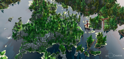 Minecraft: Fafnir’s Rest - a How to Train Your Dragon inspired terrain by goCreative!