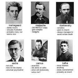 Themightyseaunicorn: Tag Yourself I’m Sartre