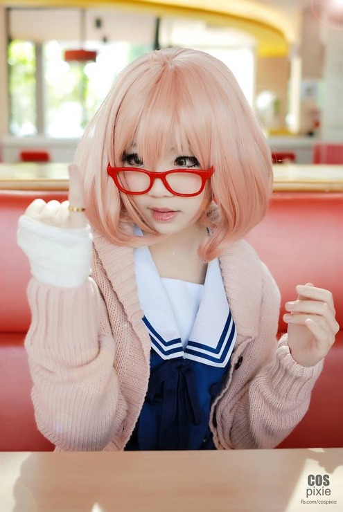 cosplayeverywhere:  Kyoukai no Kanata (境界の彼方) ~ Mirai Kuriyama (栗山 未来)  