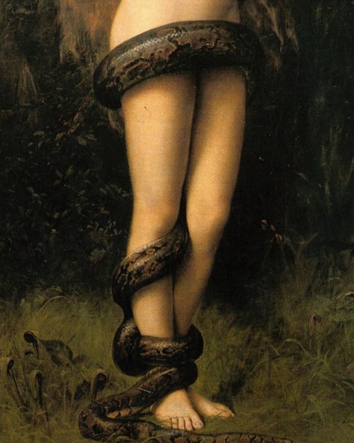 aqua-regia009: Lilith (Detail), 1887 - John Collier