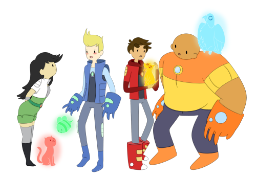 randomistics:BRAVEST WARRIORS! Art &copy; Randomistics  