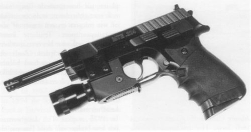 Martin Tuma designed the MTE .224 personal defense weapon, shooting .224 VOB, a 7.62mm Tokarev necked down to a 5,7mm, 45 gr., projectile with an initial velocity of 720 m/s (a cartridge designed by Peter Voboril). This PDW was a cousin of the ASAI...