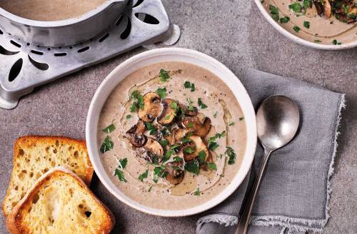 Easy mushroom soup