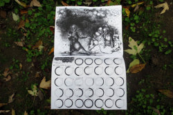 Etsycult:  2016 Astrological 13 Moon Wall Calendar By Amarahollowbones