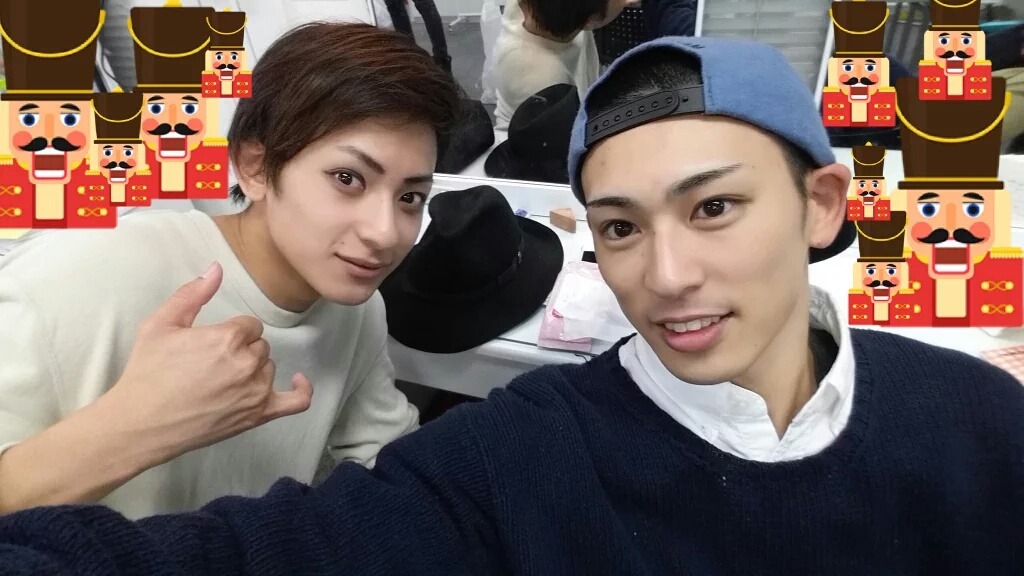 hqsuteji:  @0331Kouhei   Shouhei is usually next to me in the dressing rooms, heâ€™s