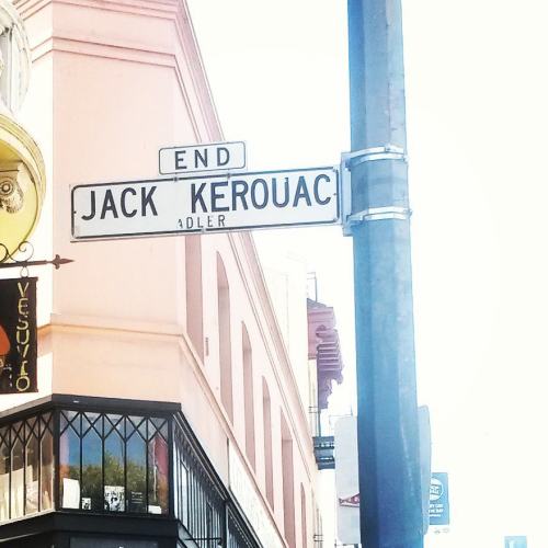 #jackkerouac alley near in #sf #sanfrancisco #norcal #cali #california (at City Lights Bookstore an