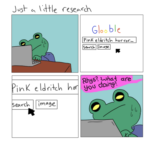 allfrogsarefriends:another @biggest-gaudiest-patronuses comic. my personal theory is they’re an esca