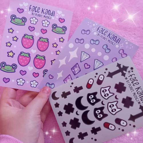 The new Face Kandi sets will be available tomorrow from 7pm (UK time) ♡ ! ♡Exciting♡ 