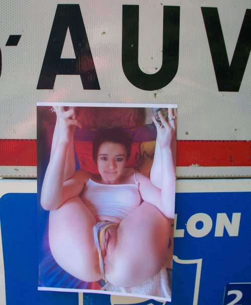 Cunt bucket cum slut Siobham Anderson back on display in France.