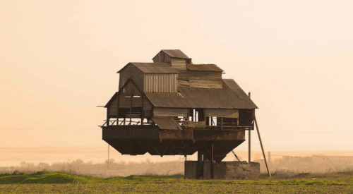 joey-wheeler-official:dequalized:An abandoned potato sorting station near Krasnosilka, Ukraine w