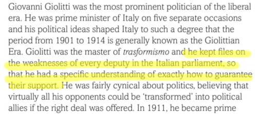 From my history textbook, I deduce that Charles Augustus Magnussen is in fact Giovanni Giolitti.